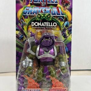 Turtles of Greyskull MOTU x TMNT Includes Comic Book Mattel 2024 Donatello!